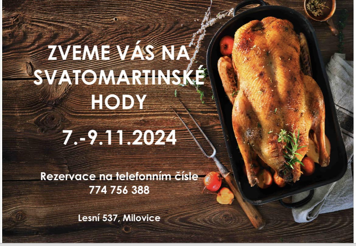 Svatomartinské menu 2022